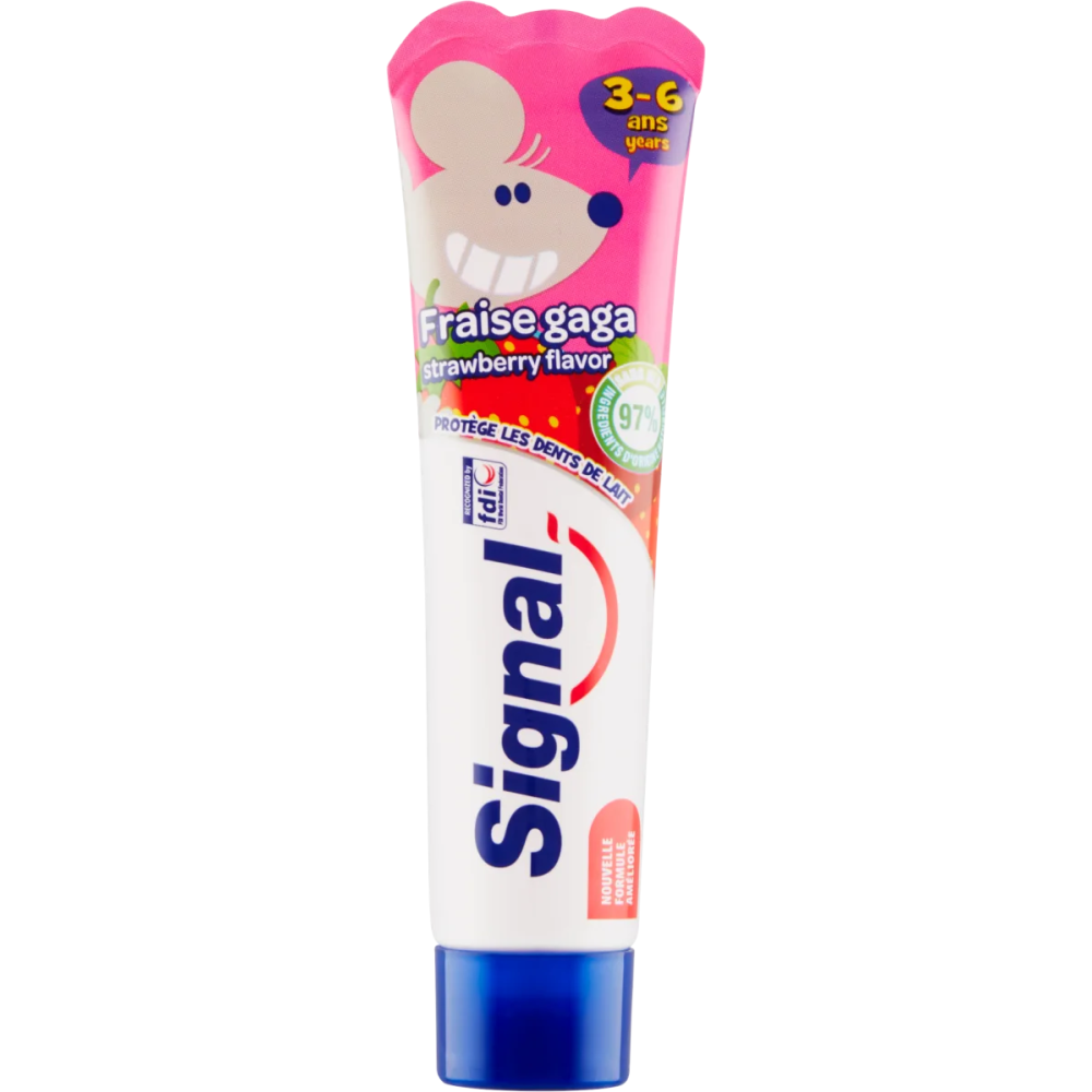 Signal Toothpaste Kids Strawberry 50 Ml Age- 3 Years to 6 Years