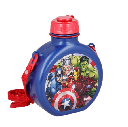 Stor Explorer Cateen 670 Ml Avengers Rolling Thundeer(57770) 670 Ml Kids Water Bottle with Shoulder Strap Age-5 Years & Above