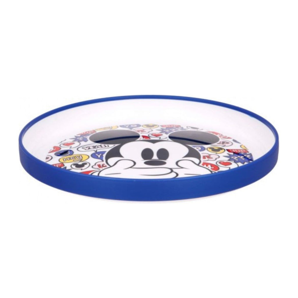 Stor Non Slip Bicolor Premium Plate Its A Mickey Thing(50192) Age- 2 Years & Above