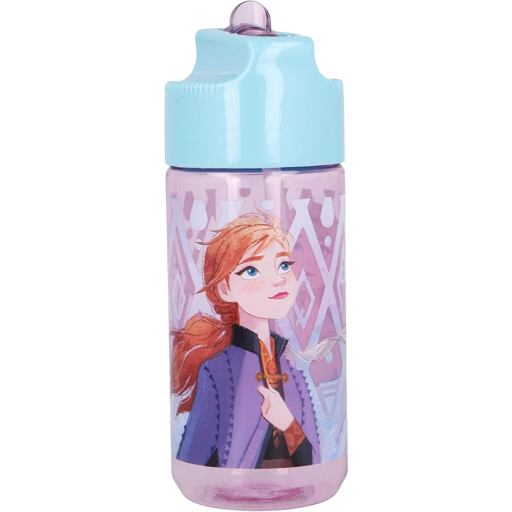 Stor Sto Small Tritan Hydro Bottle 430 Ml Cars Stickers(51536) 670 Ml Kids Water Bottle with Shoulder Strap Age-5 Years & Above