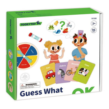 Tooky Toy Guess What Puzzle Board Game 20x19x4cm Age- 3 Years & Above
