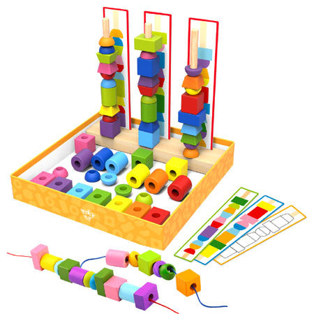 Tooky Toy Maze Bead Game Box  Multicolor Age- 3 Years & Above