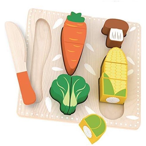 Acool Toys Flat Vegetable Cutting Game B Multicolor Age- 18 Months & Above