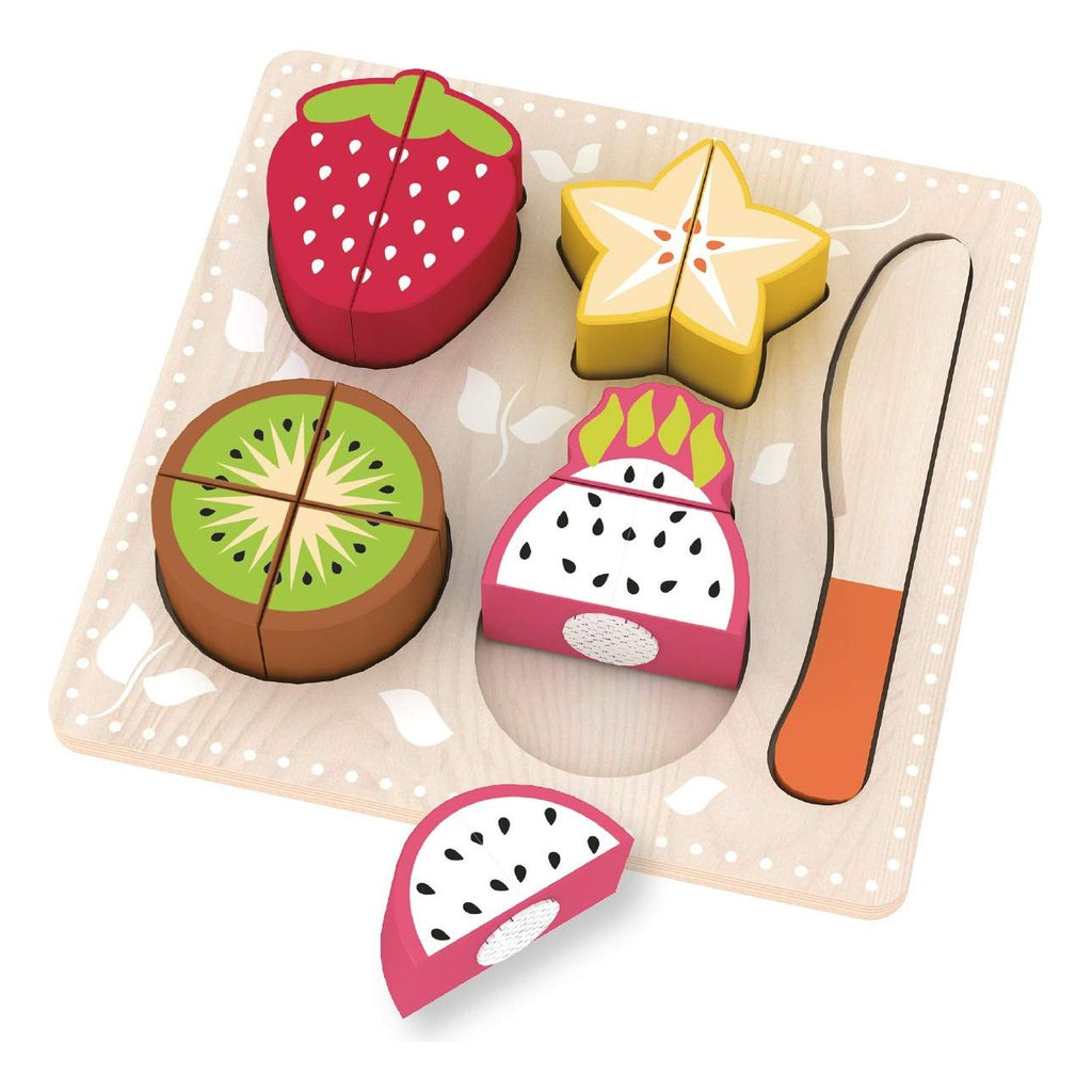 Acool Toys Wooden Unique Fruits Roleplay Set of 6 (AC7333) Multicolor Age- 18 Months & Above