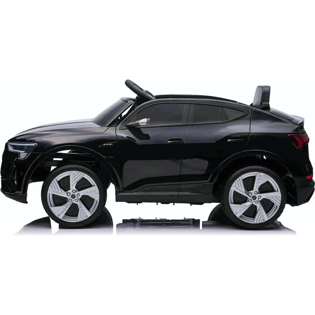Audi e-tron Sportback Kids Ride On Convertible Car Black Age- 24 Months & Above 
