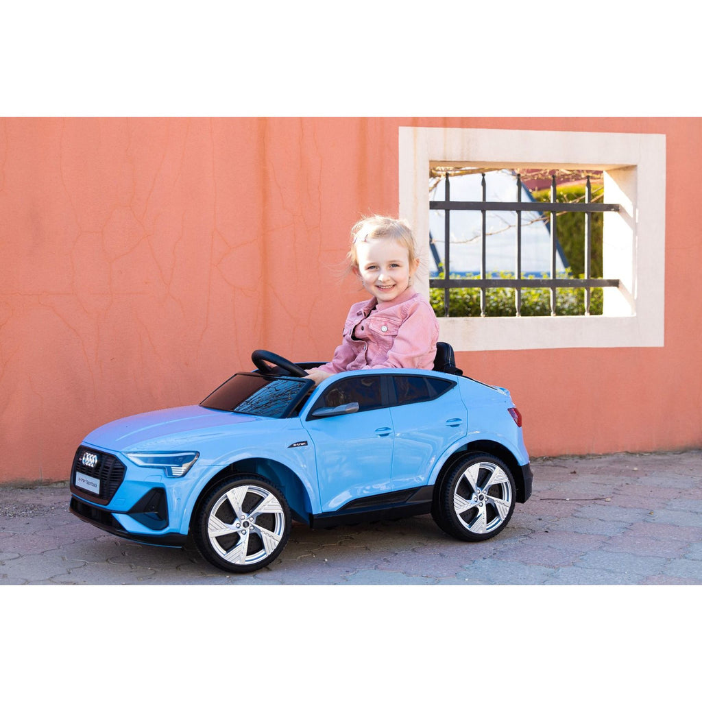 Audi e-tron Sportback Kids Ride On Convertible Car QLS-6388 Red Age- 3 Years & Above