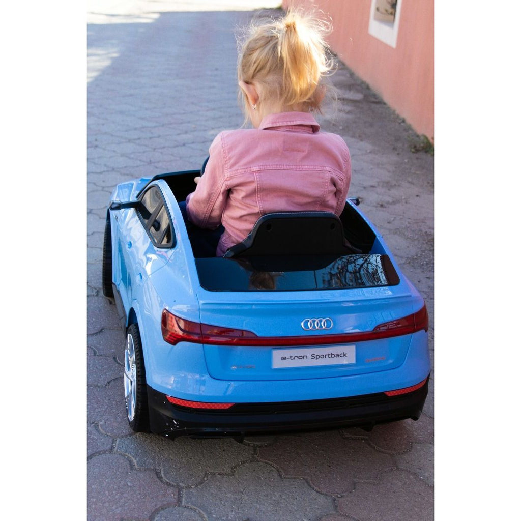 Audi e-tron Sportback Kids Ride On Convertible Car QLS-6388 Red Age- 3 Years & Above