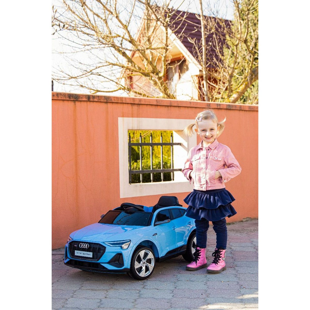 Audi e-tron Sportback Kids Ride On Convertible Car QLS-6388 Red Age- 3 Years & Above