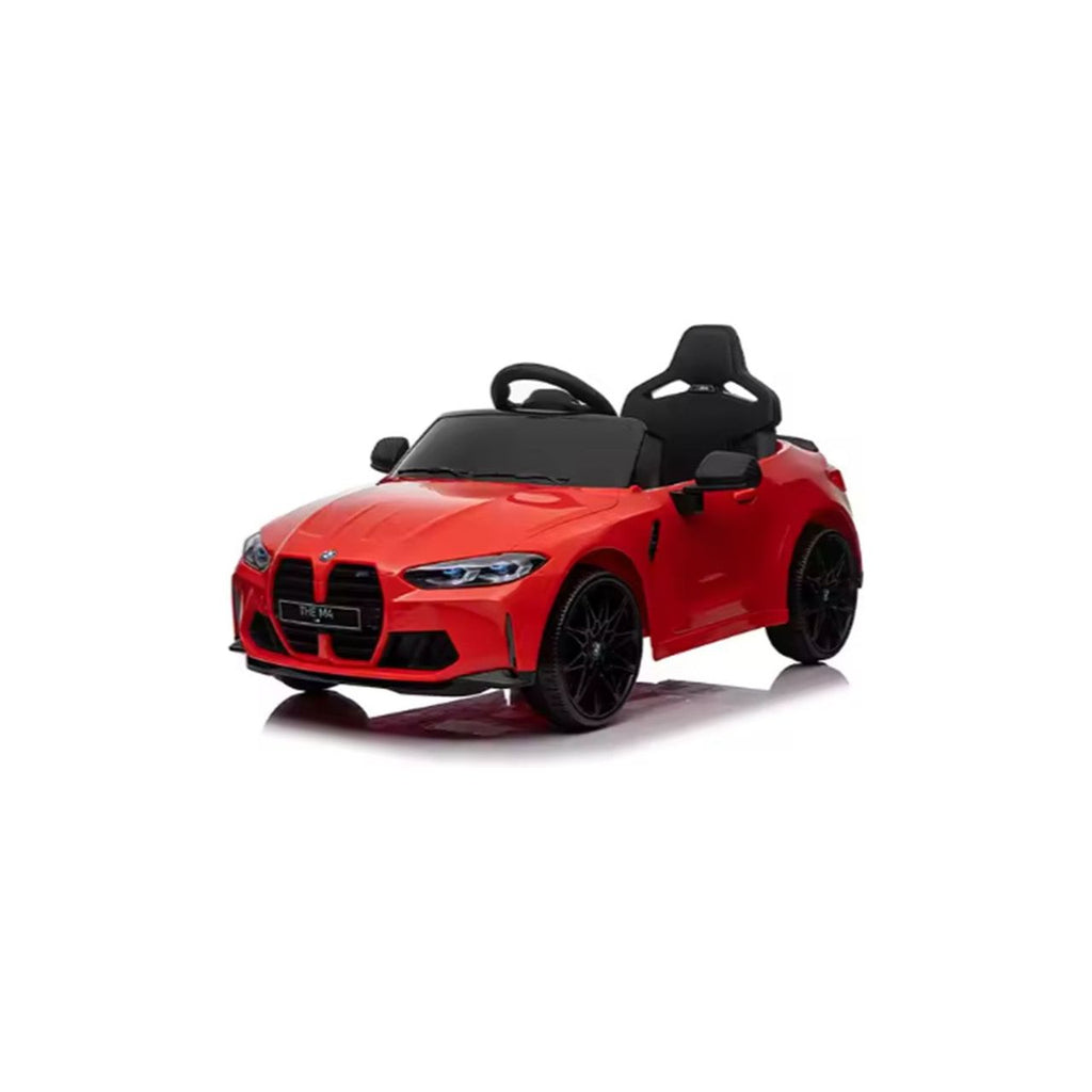BMW M4 12V Kids Ride On Convertible Car Red Age- 3 Years & Above