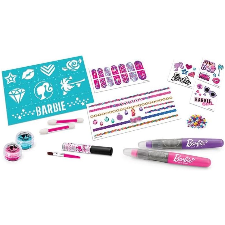 Barbie 3 in 1 Ultimate Glitter Beauty Set Multicolor Age-8 Years & Above