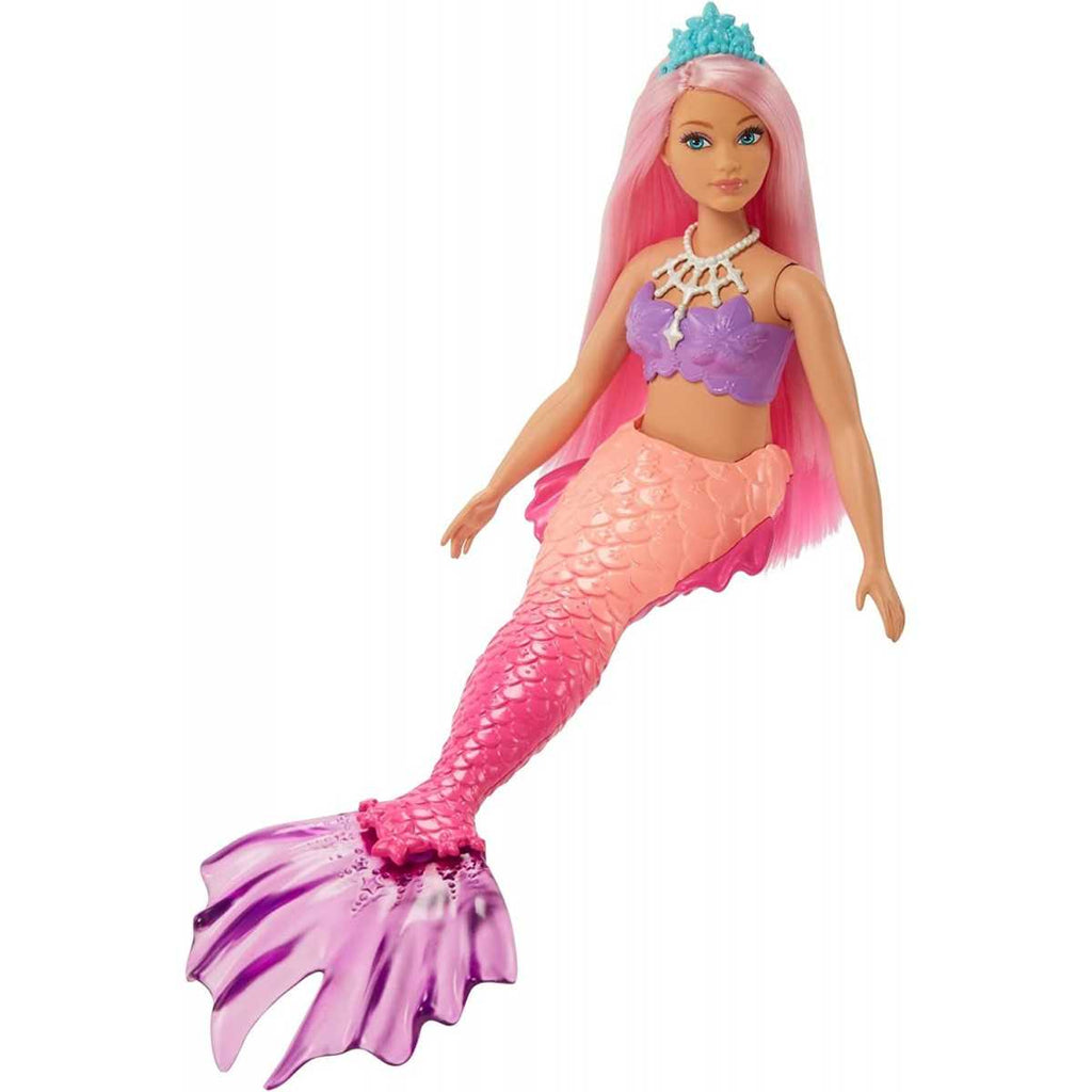 Barbie Dreamtopia Mermaid with Pink Tail and Tiara Hgr08/Hgr09 Age- 3 Years & Above
