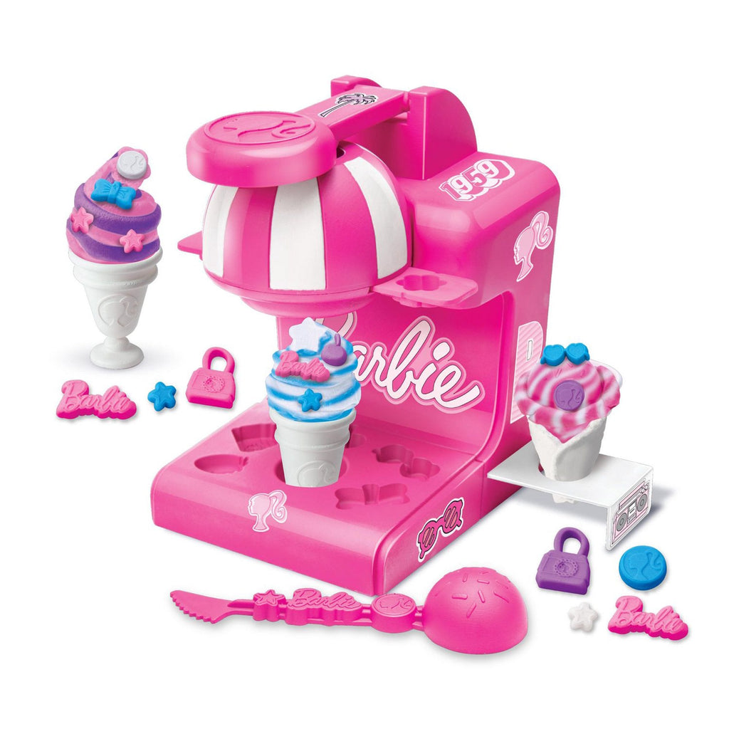 Barbie Softee Dough Ice Cream Shop Multicolor Age- 3 Years & Above