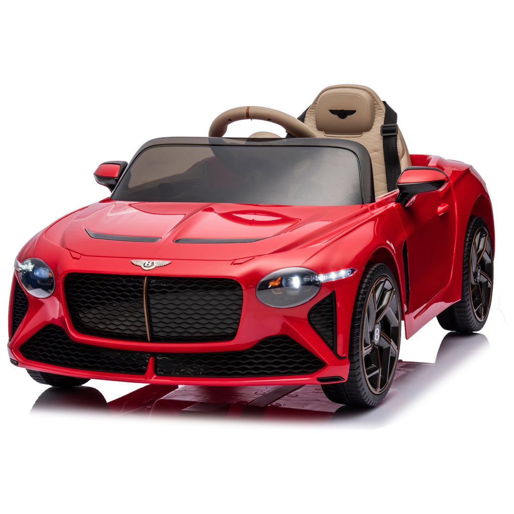 Bentley Bacalar 12V Electric Car Ride On Toy Red Age- 3 Years & Above