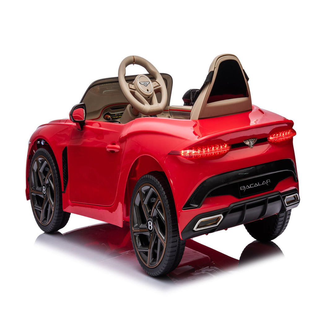 Bentley Bacalar 12V Electric Car Ride On Toy Red Age- 3 Years & Above