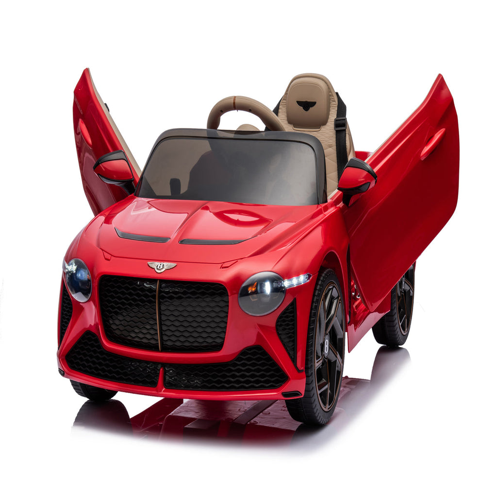 Bentley Bacalar 12V Electric Car Ride On Toy Red Age- 3 Years & Above