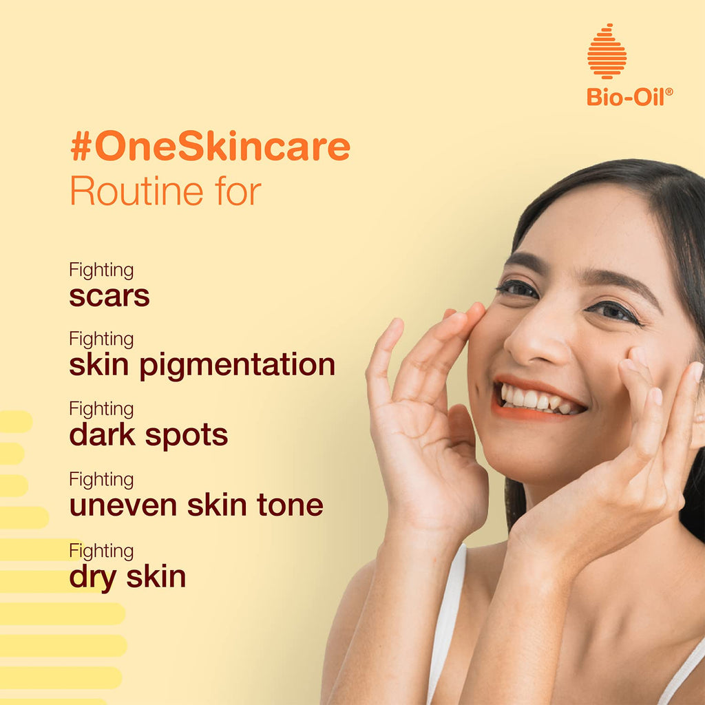 Bio-Oil Original Skincare Oil  with Vitamin E for Stretch Marks, Scar Removal, Uneven Skin Tone 25 Ml