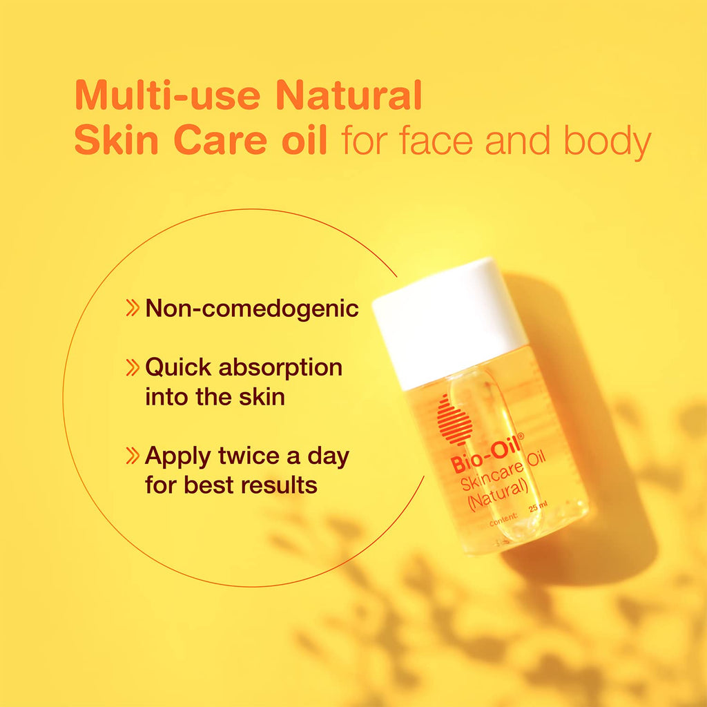 Bio-Oil Original Skincare Oil  with Vitamin E for Stretch Marks, Scar Removal, Uneven Skin Tone 25 Ml