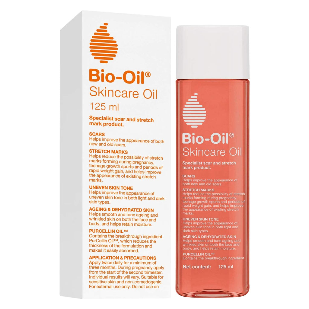 Bio-Oil Original Skincare Oil with Vitamin E for Stretch Marks, Scar Removal, Uneven Skin Tone 125 Ml