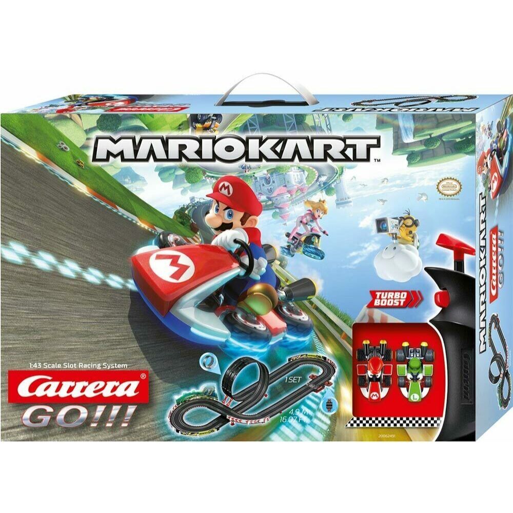 Carrera Go Nintendo Mario Kart Car with Race Track 2.9M (20062491) Age- 6 Years & Above