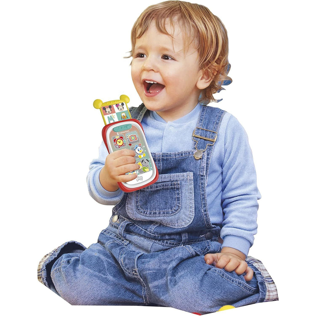 Clementoni Baby Disney Mickey Smartphone (17711) Age- 9 Months & Above