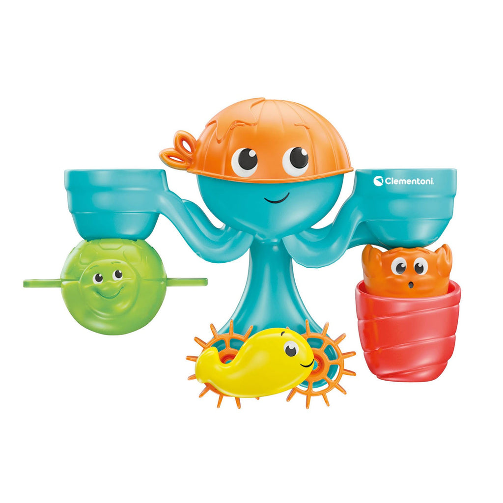 Clementoni Baby Water Octo Waterpark Set Kids Bath Toys - (17458)  Age- 12 Months & Above