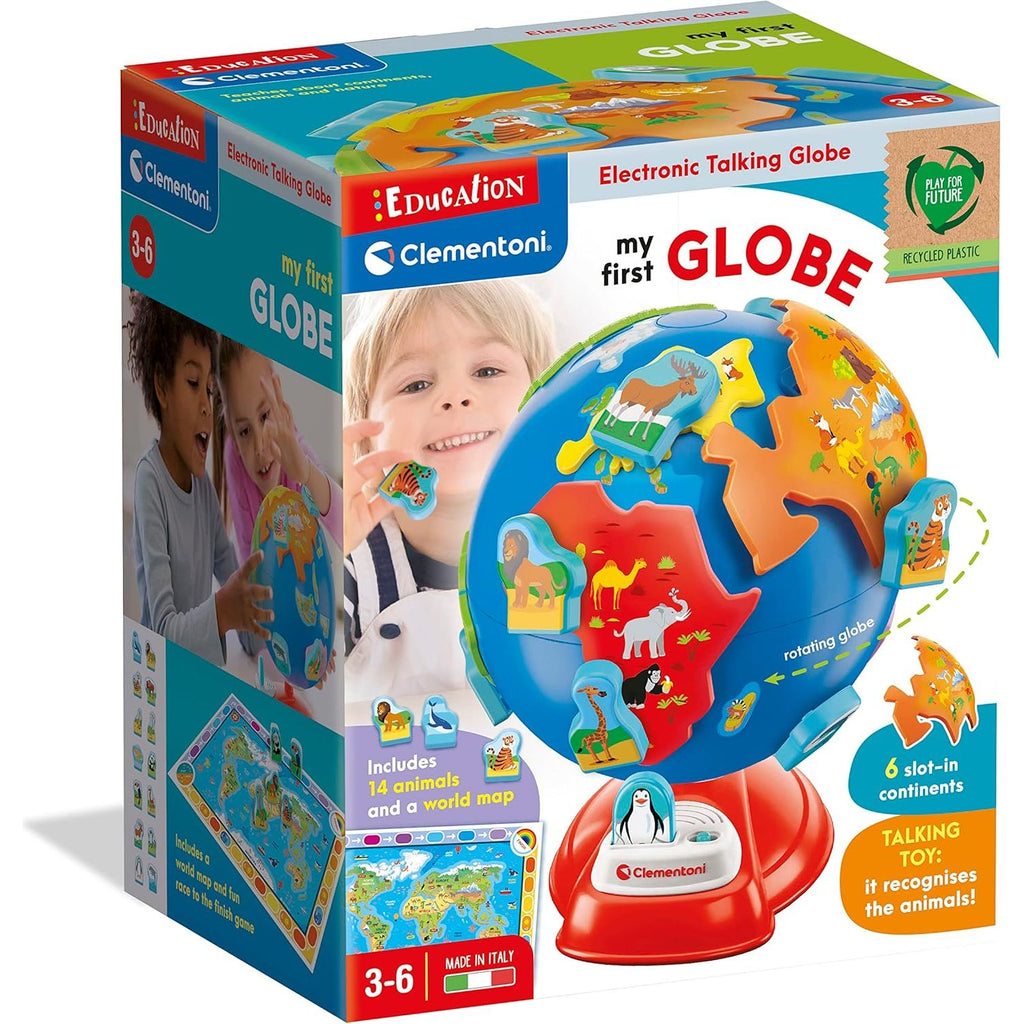 Clementoni My First Interactive Globe Kids Toy (61366)    Age- 3 Years & Above