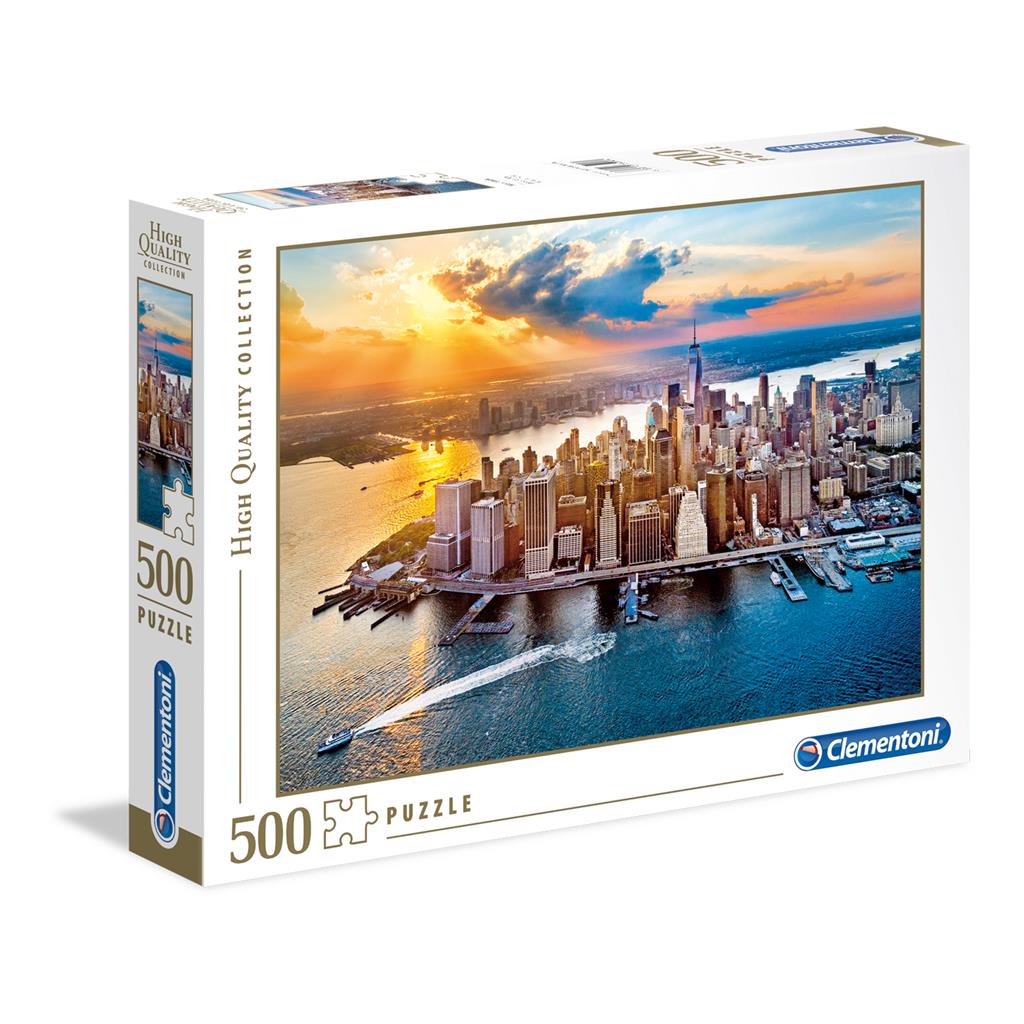 Clementoni Puzzle High Quality Collection New York 500 Pieces Age- 14 Years & Above