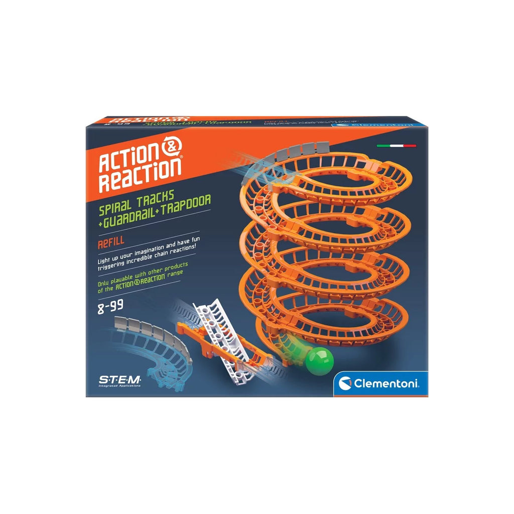 Clementoni Science And Play Action And Reaction Educational Robot Game Spirals Expansion Pack (19168) Age- 8 Years & Above