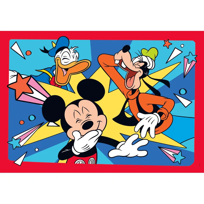 Clementoni Supercolor Disney Mickey Puzzle 2X20 Pieces  Age- 3 Years & Above