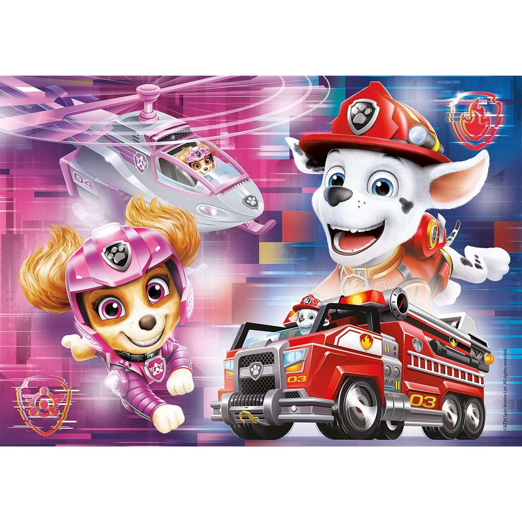 Clementoni Supercolor Paw Patrol The Movie 2021 Puzzle 2X20 Pieces  Age- 3 Years & Above