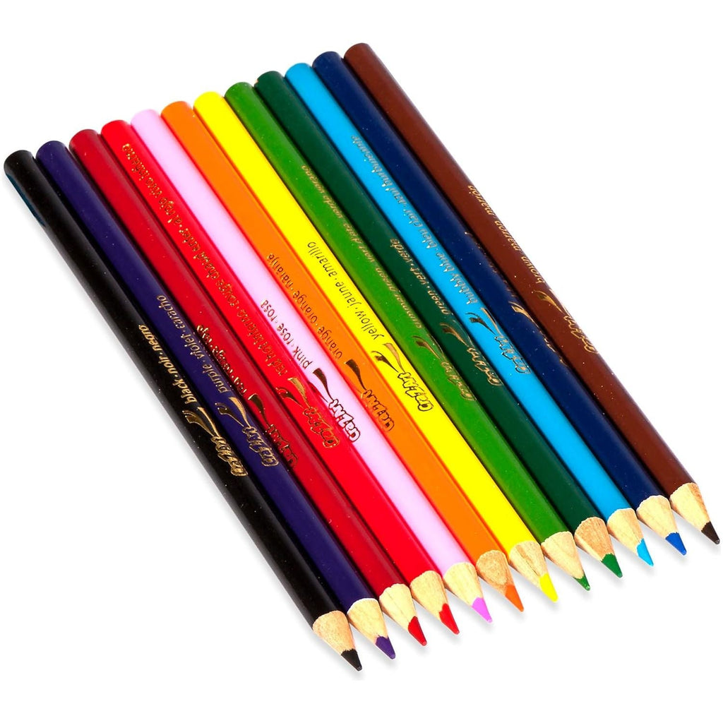 Cra-Z-Art 12 Coloured pencils Multicolor Age- 3 Years & Above