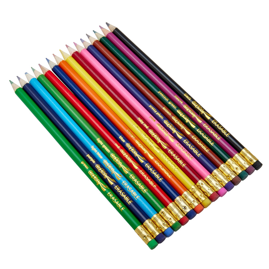 Cra-Z-Art 15 Erasable Coloured Pencils Multicolor Age- 3 Years & Above