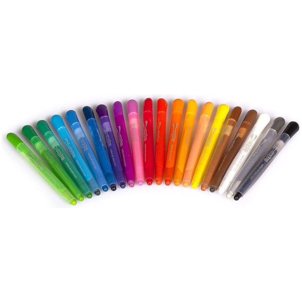 Cra-Z-Art 20 Mini Twist Up Crayons Multicolor Age- 3 Years & Above