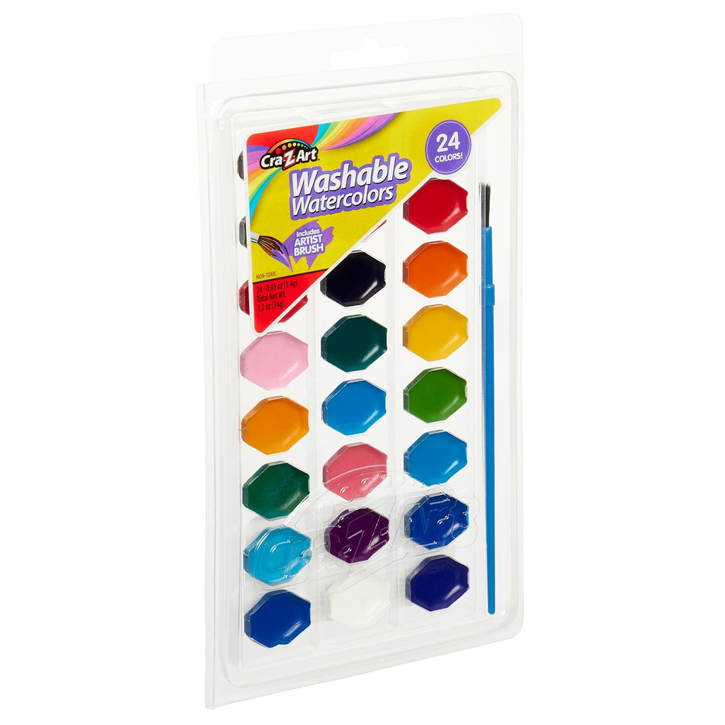Cra-Z-Art 24 Washable Watercolours Multicolor Age- 3 Years & Above
