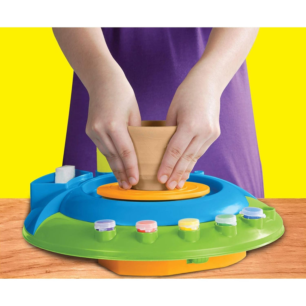 Cra-Z-Art Motorized Pottery Wheel Art & Activity Kit Multicolor Age-5 Years & Above