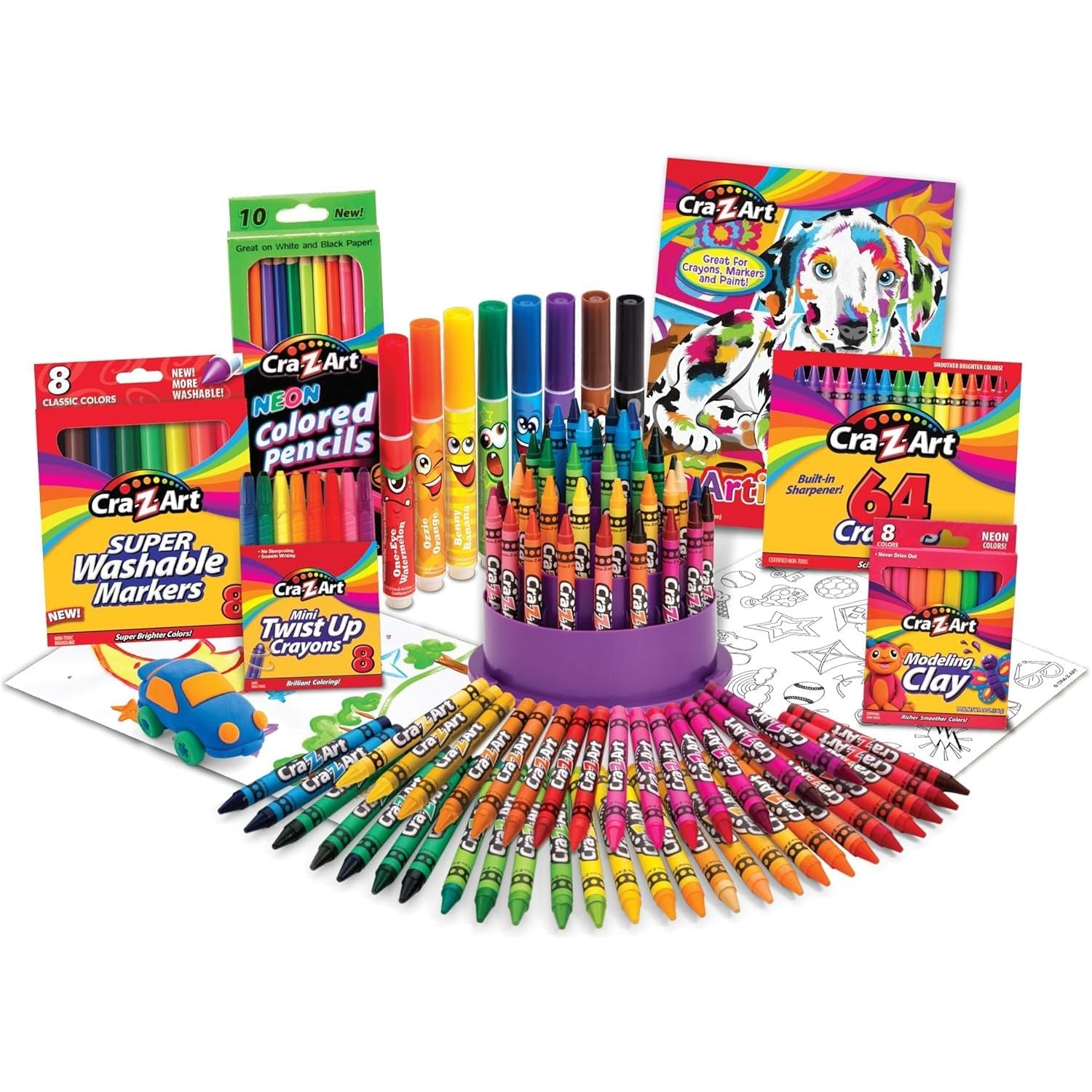 Cra-Z-Art Ultimate Art Extravaganza Tub Multicolor Age- 4