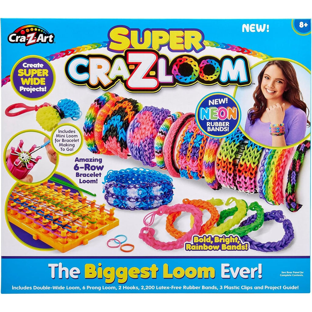 Cra-Z-Loom Super Cra-Z-Loom Multicolor Age-8 Years & Above