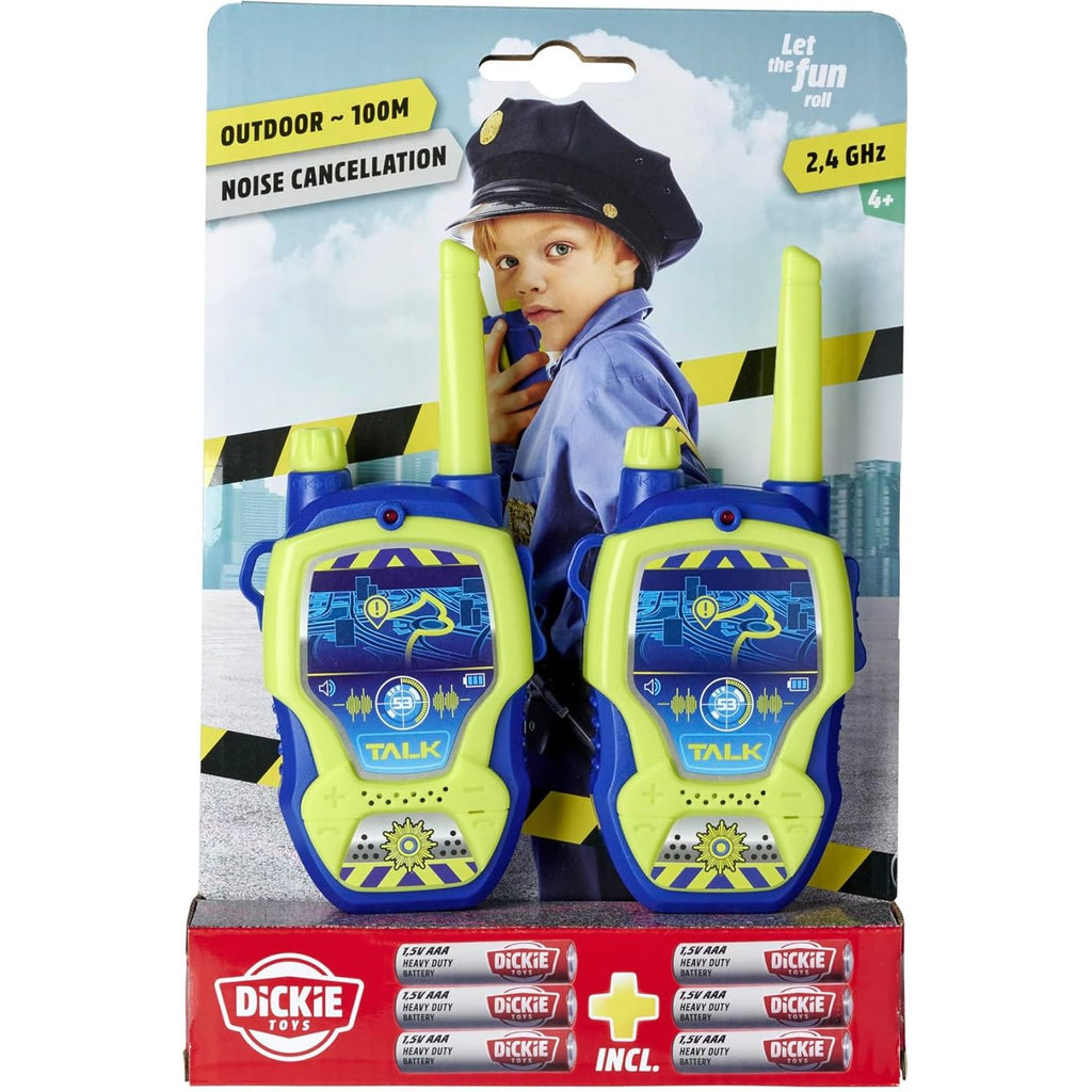 Dickie Kids Police Walkie Talkie (201118197)  Age- 6 Years & Above
