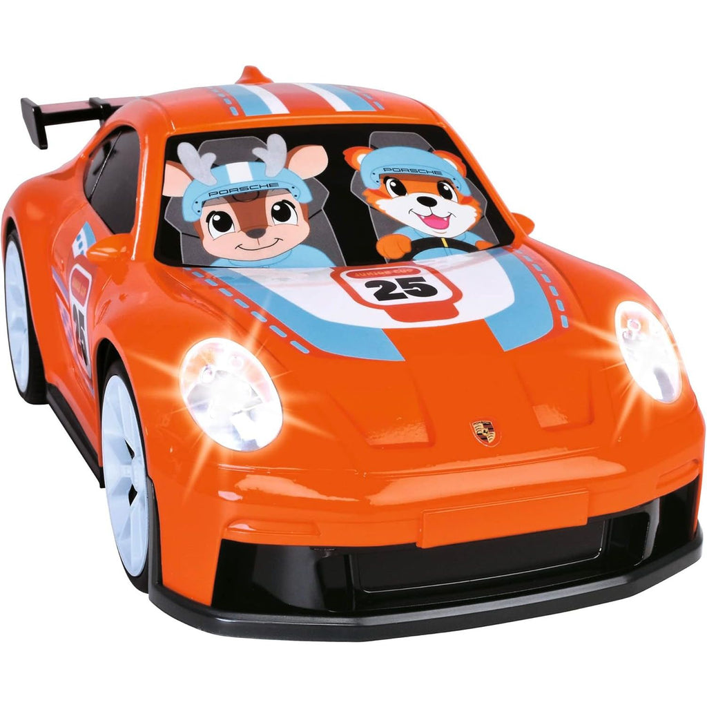 Dickie Toys ABC Infrared Porsche 911 GT3 Remote Control Car (204116005) Orange Age- 2 Years & Above