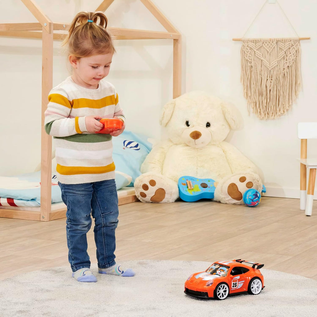 Dickie Toys ABC Infrared Porsche 911 GT3 Remote Control Car (204116005) Orange Age- 2 Years & Above