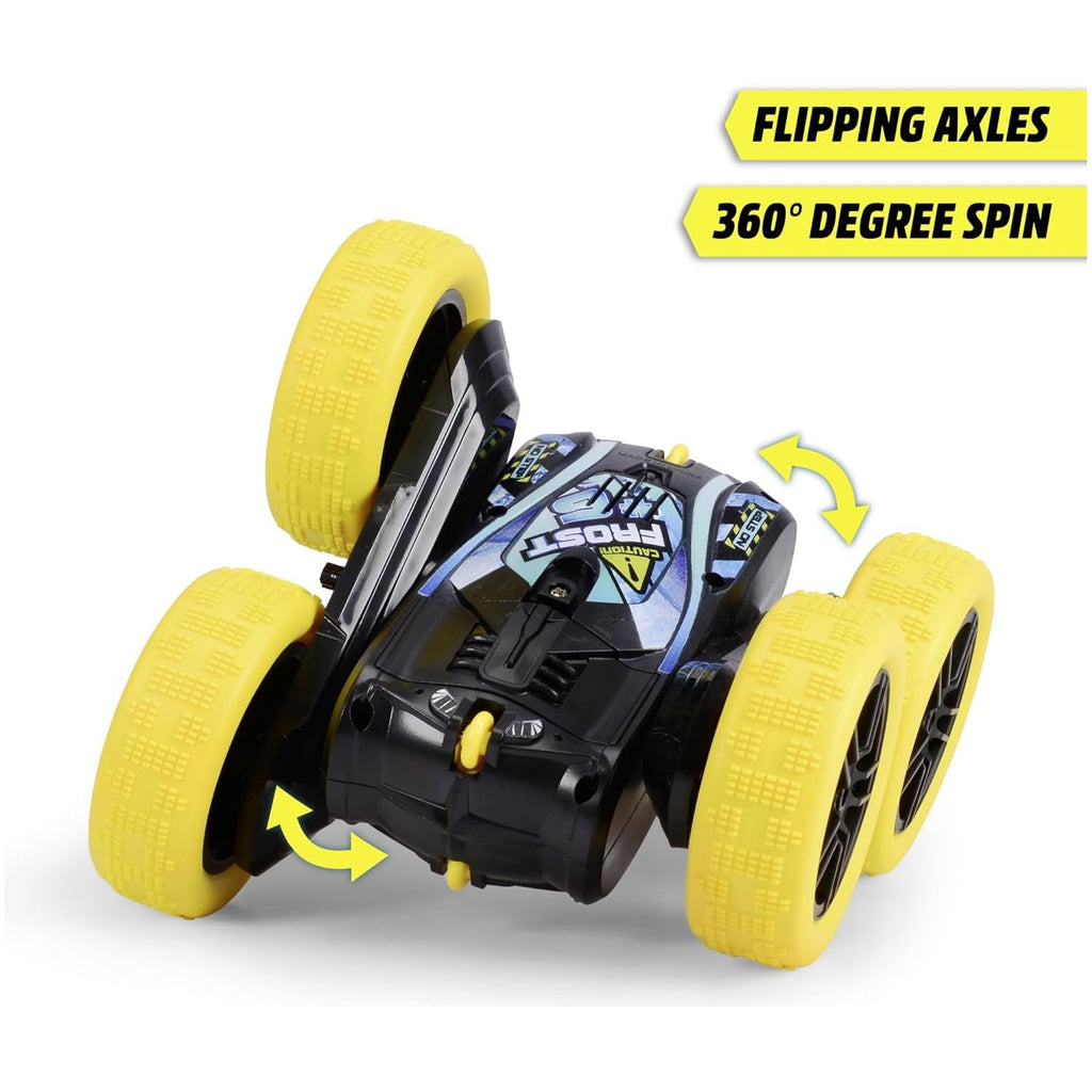 Dickie Toys Fire'N Frost Flippy Radio Controlled Car, 16 cm (201103007) Age- 6 Years & Above