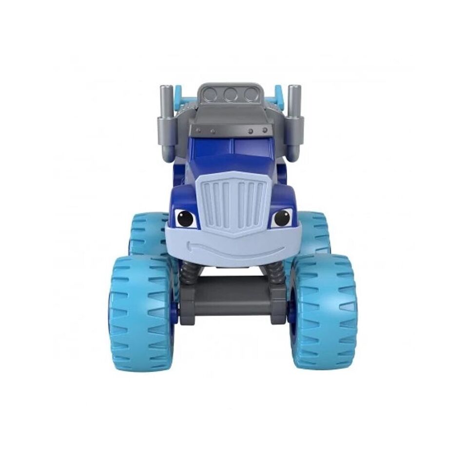 Fisher-Price Blaze Die Cast Monster Engine Crusher Truck Blue Cgf20 Age- 2 Years & Above