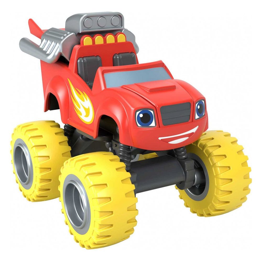 Fisher-Price Blaze Die Cast Monster Engine Truck Red/Yellow Cgf20 Age- 2 Years & Above
