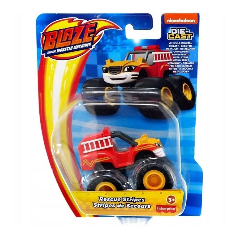 Fisher-Price Blaze Rescue Truck Cgf20 Stripes Age- 4 Years & Above