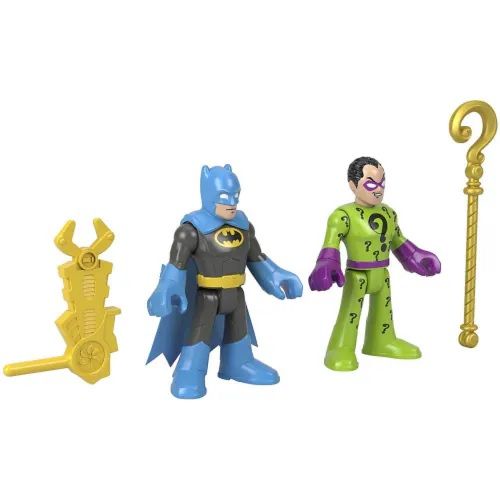 Fisher-Price Imaginext DC Super Batman & Joker Action Figures Multicolor M5645/Hgx81 Age- 4 Years & Above