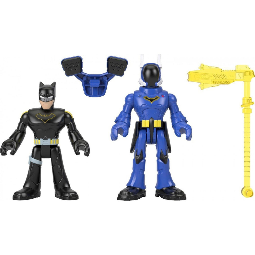 Fisher-Price Imaginext DC Super Friends Batman & Rookie Action Figures Multicolor M5645/Gxj30 Age- 3 Years & Above