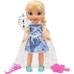 Grandi Giochi Princess Ice Queen Doll 35CM (GG03019E) Age- 3 Years & Above