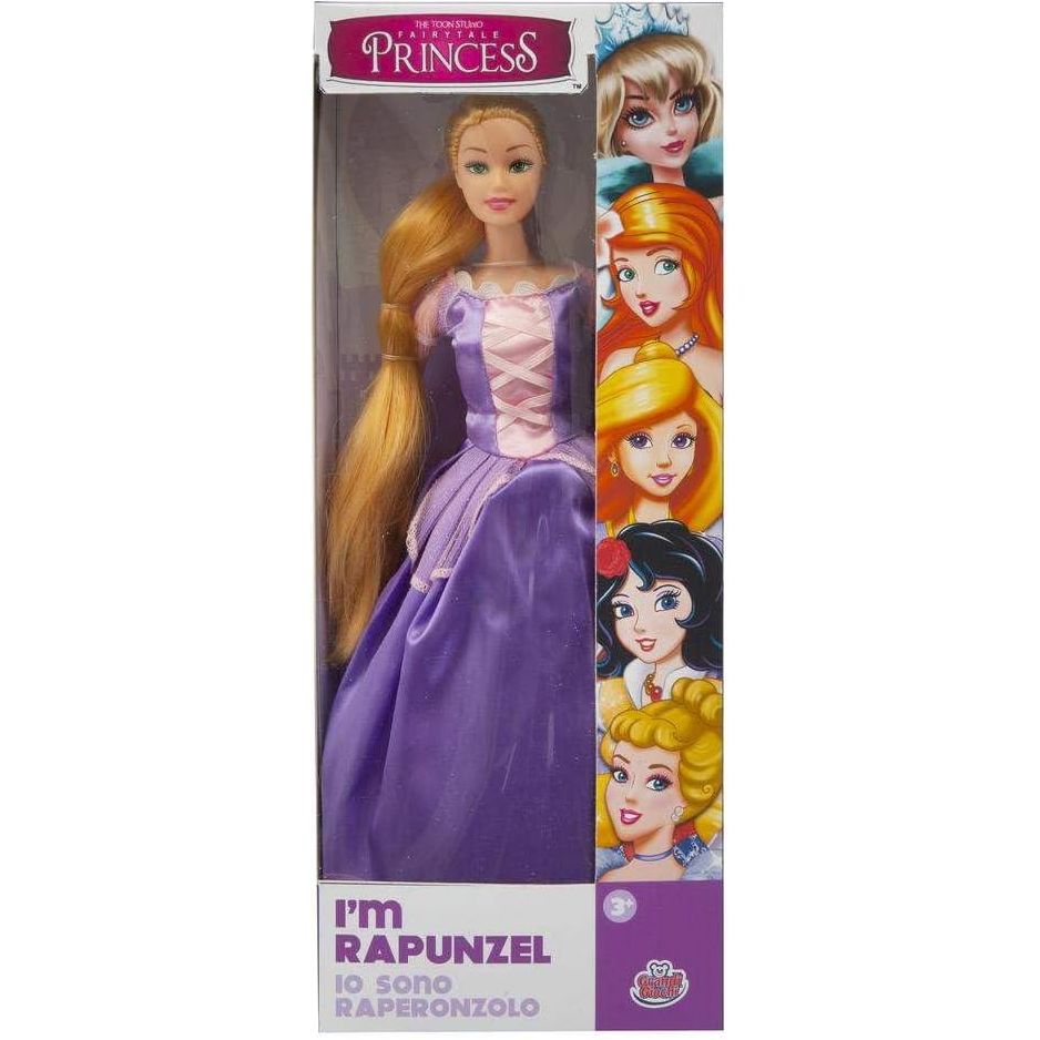 Grandi Giochi Princess Rapunzel Doll 30CM (GG03003E) Age- 3 Years & Above )