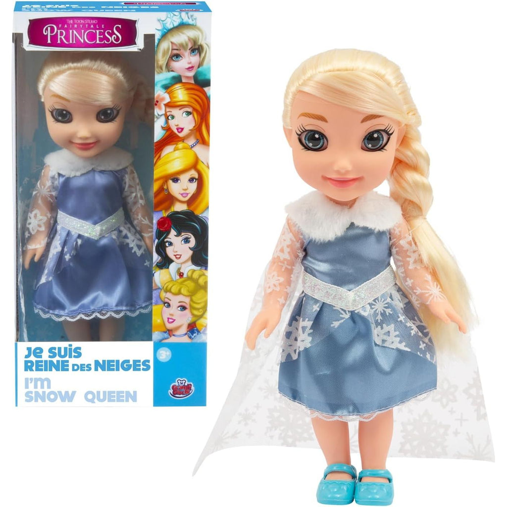 Grandi Giochi Princess Snow Queen Doll 25CM (GG03013E) Age- 3 Years & Above
