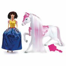 Grandi Giochi Princess Snow White and her Horse (GG03024E) Age- 3 Years & Above